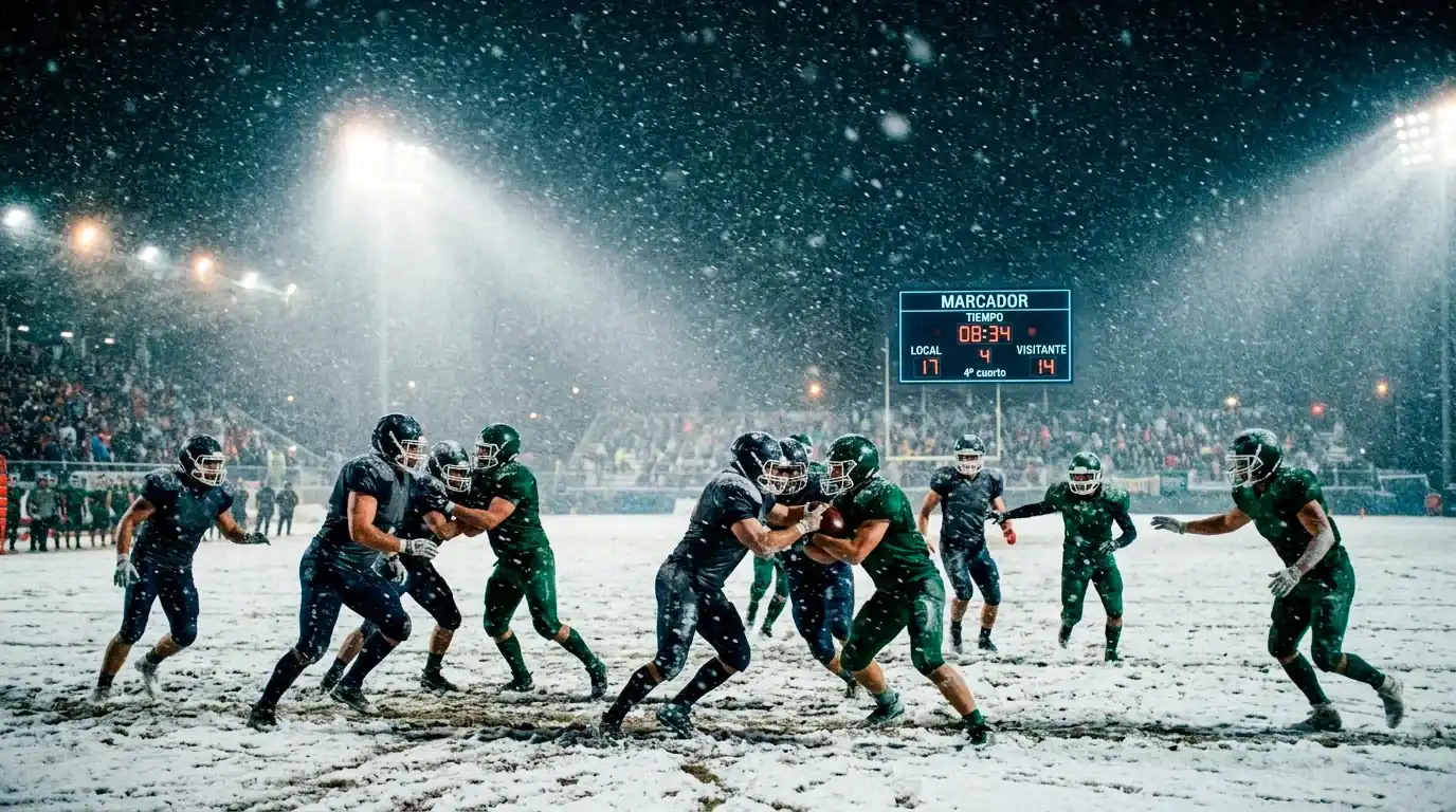 Clima en Apuestas NCAAF (2026): Efecto en Líneas Totales